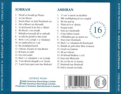 WILLIAM MATHESON - GAELIC BARDS AND MINSTRELS NEW CD