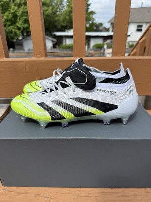 Adidas Predator Elite SG White Black Lucid Lemon JI1067 Men s Sz 8.5