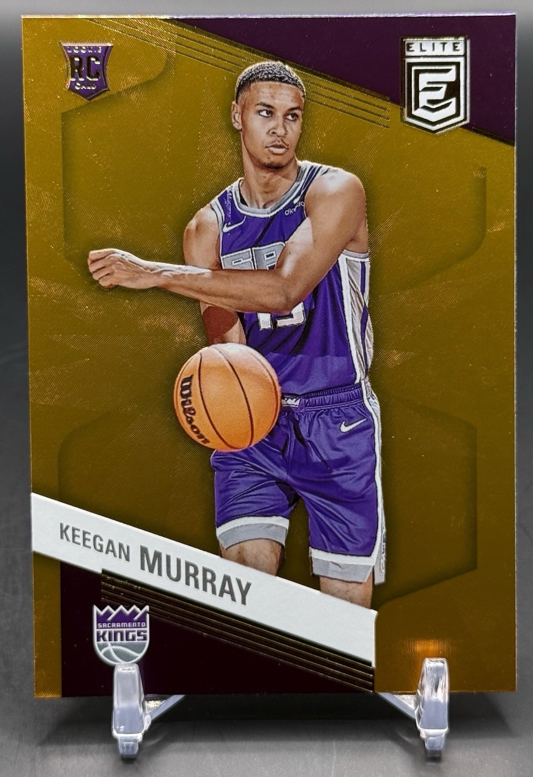 2022-23 Donruss Elite Keegan Murray Orange RC #209 Rookie Kings