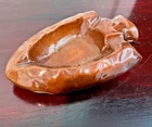 Vintage Frankoma Pottery Arrowhead Ashtray Trinket Dish