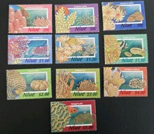 Niue 1996 Corals Set MUH B5