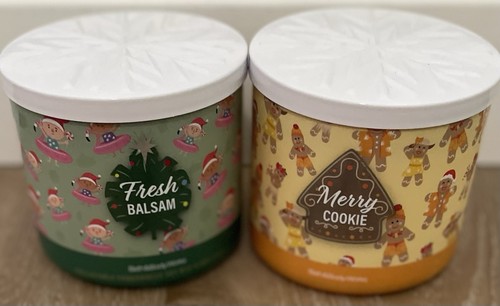 BATH & BODY WORKS WESOŁE CIASTECZKO I ŚWIEŻY BALSAM 3 KNOTY ELF NA PLAŻY ŚWIECE PARTIA 2 - Zdjęcie 2 z 4