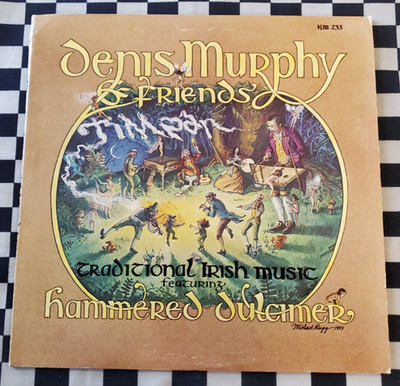 Traditional Irish Music Featuring Hammered Dulcimer LP by Denis Murphy vinyl VG+