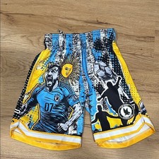 Boys Flow Society Messi Shorts Size XXS