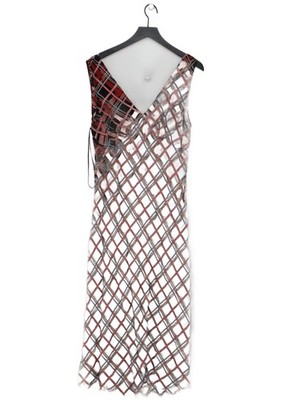 RIXO Midikleid mit Schlupf UK14 in Rot