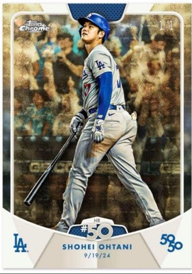Topps Shohei Ohtani 50/50 1Box 2024 | eBay - スポーツ選手