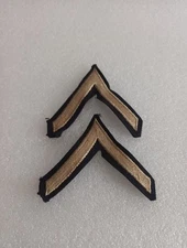 US Army Grades Lot FIRST CLASS Woven WW2 Original 1