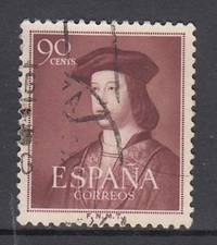 Spain II Centenary Singles 1952 Edifil 1108 Used