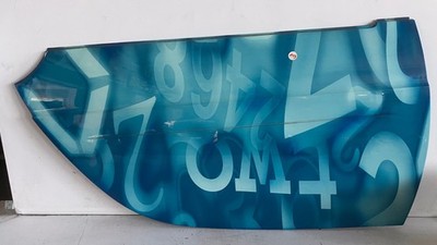 Türpanel Türblatt rechts Smart 450 ForTwo Cabrio Numeric Blue NR.000829