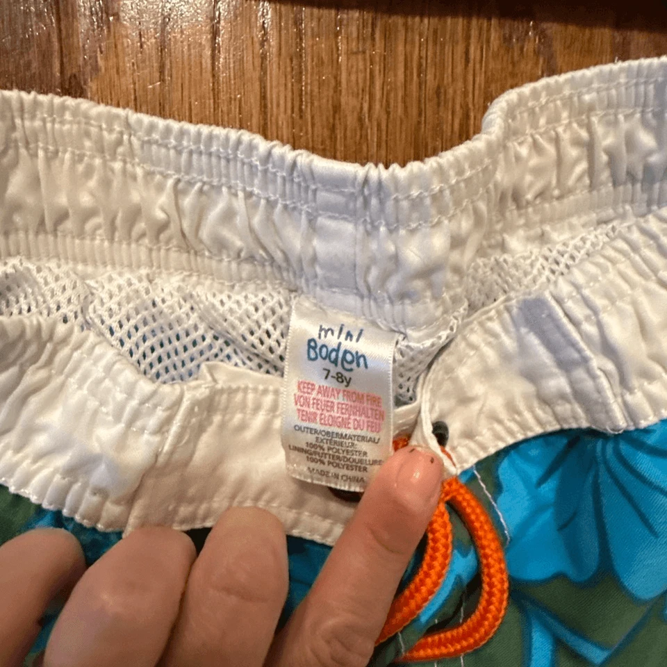 Niño Mini Boden paquete rizo top y bañador talla 8 Foto 4 de 4