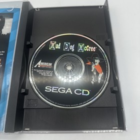 Mad Dog McCree (Sega CD, 1993) Complete - Tested - Authentic