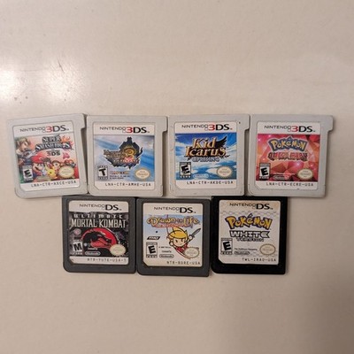Nintendo DS and Nintendo 3DS Games (Without Cases)