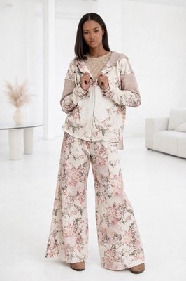 DAVI & DANI Boho Floral Hoodie/Jacket Woman's 1XL  NWT NEW with Tags