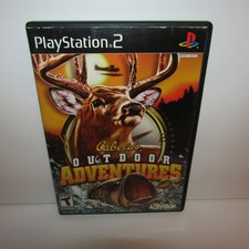Cabela's Outdoor Adventures Sony PlayStation 2 PS2 Video Game with Manual Tested