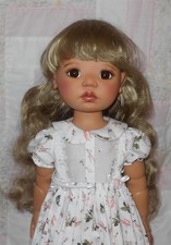 Kemper ANDREA Doll Wig SIZE 12/13 BLONDE Long Wavy Curly Hair Bangs NWT