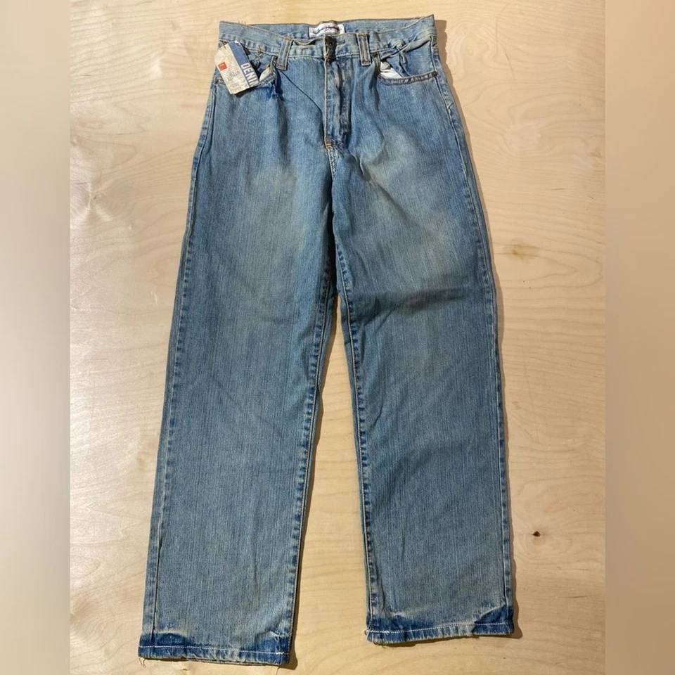 Винтажные джинсы из денима Faded Glory для мальчиков размер 16 (OD) - Изображение 3 из 4