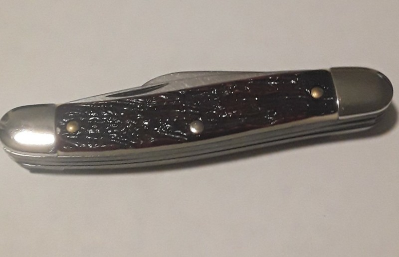 VINTAGE NORFOLK SOUTHERN RAILROAD 3 BLADE COLONIAL POCKETKNIFE- NOS