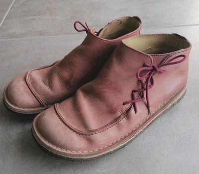 Chaussures bottines Kickers femme en cuir pointure 39 roses - Photo 1/4