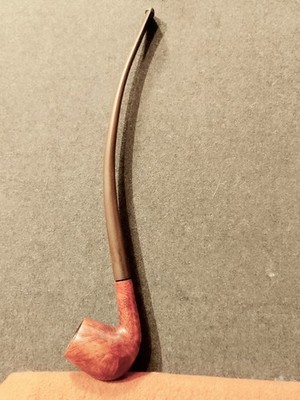 Savinelli Punto Oro 601   Strauss   Italy   lange Bent Pfeife Pipe    Selten