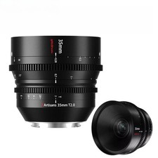 7artisans 35mm T2.0 FF Lens Standard for Sony E Mount Black 85 -90 new