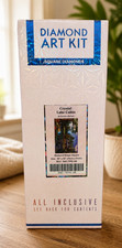 Diamond Art Club Crystal Lake Cabin Square Diamond Art Kit DAC-799S-AB