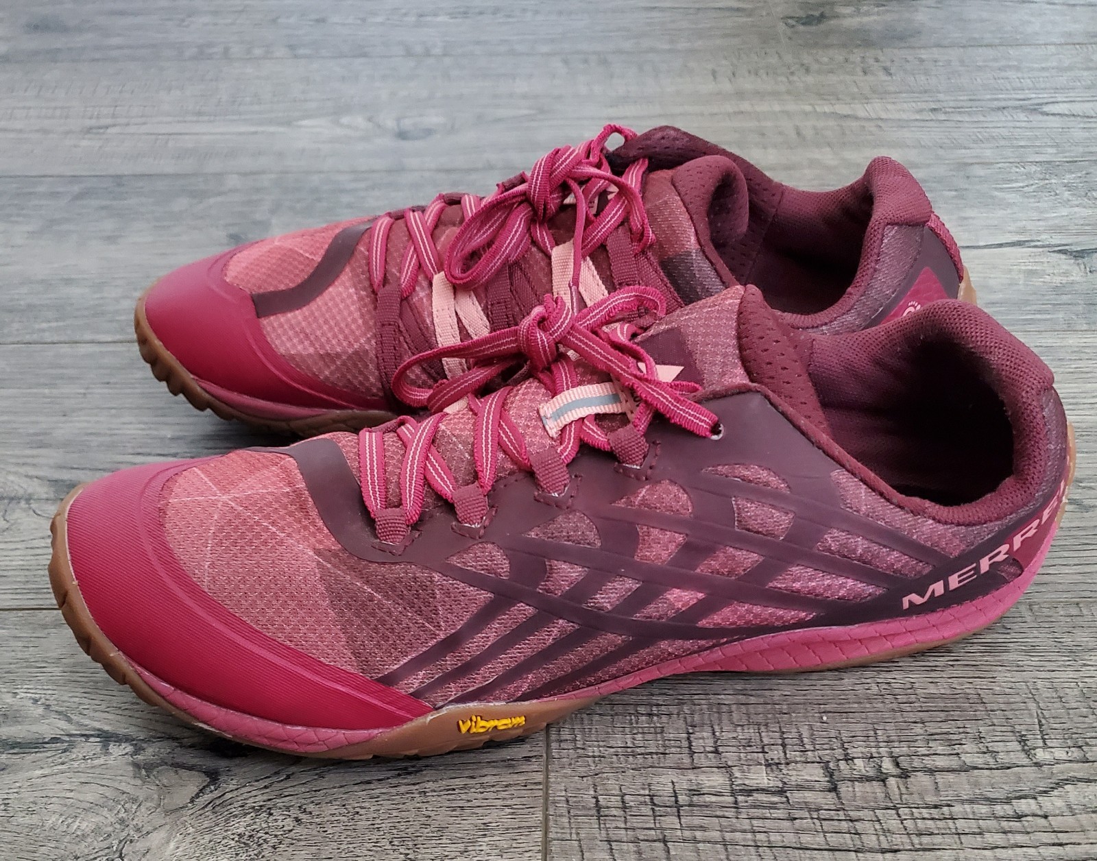 Merrell Trail Glove 4 Scarpe da Corsa Vibram Donna Taglia 11 "Rosso Persiano"