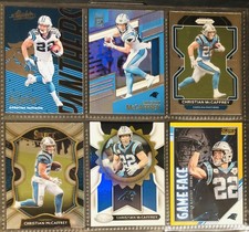 Christian McCaffrey Panthers MINT 2018 Absolute 2nd Year 2020 Select 2021 Prizm