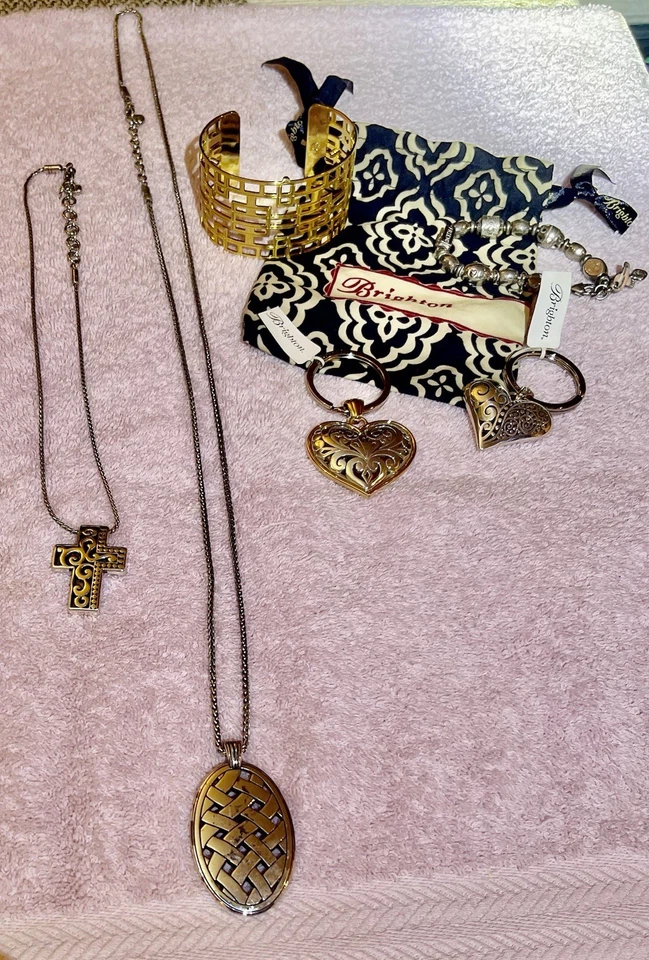 Pulseras Brighton 2 Collares 2 Dijes/Llavero 2 Bonito Foto 2 de 4