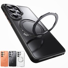 For Samsung Galaxy S26 Ultra/S26 Mag Safe Case Shockproof Rotating Ring Stand