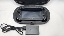 Sony Playstation PS Vita PCH-1001 OLED Black Console Insignia Case 8GB Card