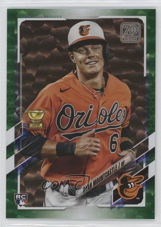 2021 Topps Green /499 Ryan Mountcastle #143 tj1