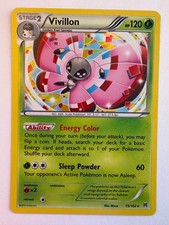 Vivillon 15/162 XY BREAKthrough Holo Pokemon Card