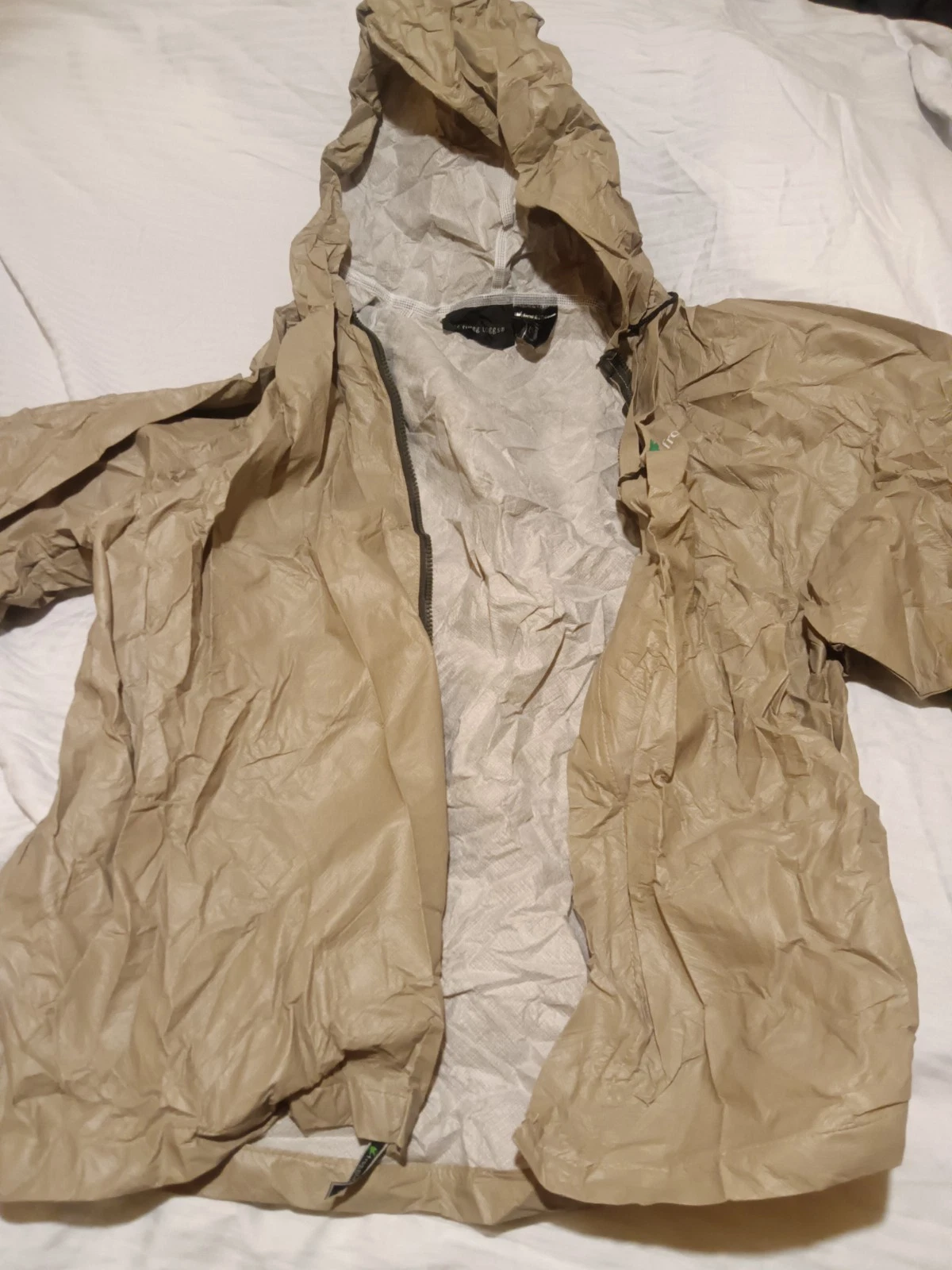 Mens Waterproof Rain Suit Jacket Trousers Packaway Set Fishing Hiking - Size L