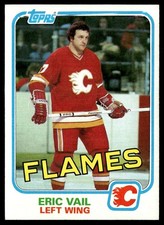 1981-82 Topps Eric Vail Calgary Flames #43
