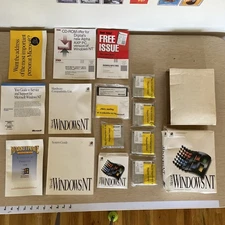 Vtg Microsoft Operating System Windows NT Version 3.1  Disks Some Sealed Packs