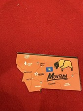 USA Magnetic State Puzzle Map Ata-Boy Play-N-Learn Montana Replacement Piece