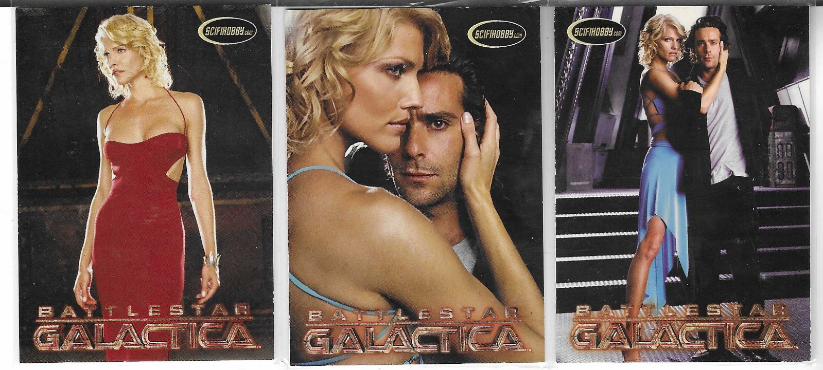 2006 Rittenhouse Battlestar Galactica Season 1 Rare Promo cards DVD1 to DVD3