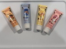 Set of 4 Strawberry Shortcake  Friends Hand Cream-Complete Set BRAND NEW 