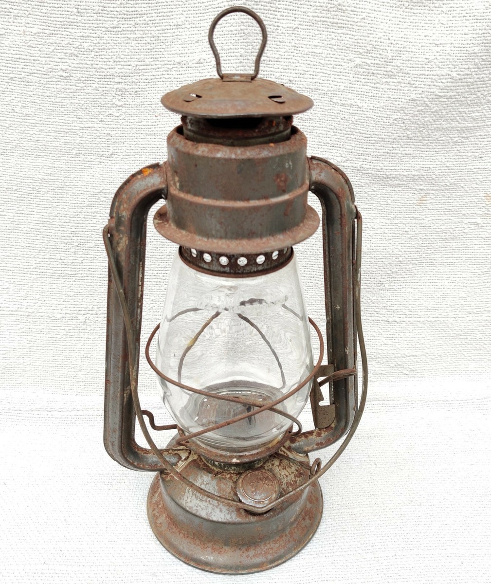 1940s Vintage Fr Efar 609 Chalwyn Kerosene Lantern Original