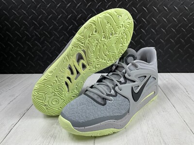 Size 9.5-Nike KD15 TB Wolf Grey Speckled Basketball Shoes Mens NEW DO9826-001