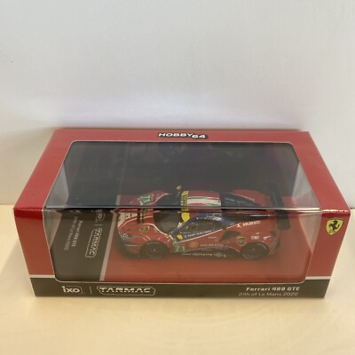 Tarmac Works 1/64 Ferrari 488 GTE 24h of Le Mans 2020 *SEALED*