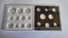 Acrylic Coin Display Case for Pre-Decimal Coin Collection - 1930-1949