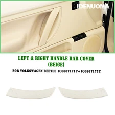 Car Inner Door Handle Grab Cover Trim For Volkswagen Beetle 1998-2010 1999 Begie