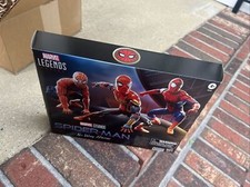 MARVEL LEGENDS 6 SPIDER-MAN NO WAY HOME MULTIVERSE 3-PACK IN HAND