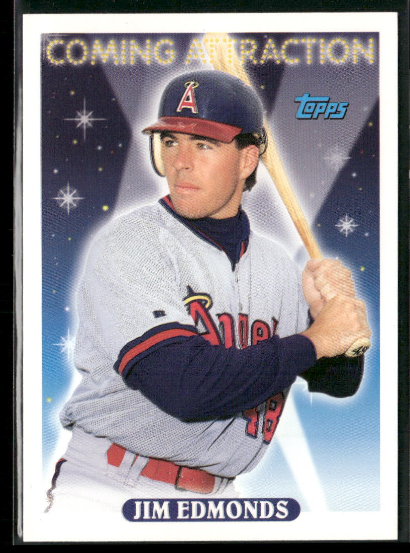 Jim Edmonds 1993 Topps #799 - California Angels