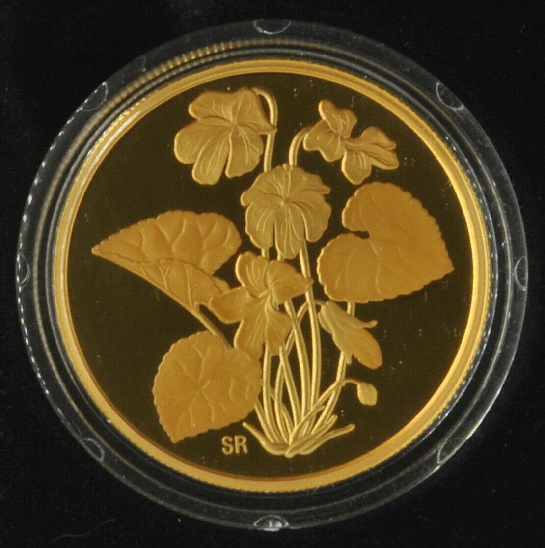 2007 Canada $350 Purple Violet New Brunswick Gold Proof Coin NGC