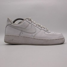 Nike Air Force 1 '07 Low Men's Size 9 White Athletic Shoes Sneakers CW2288-111