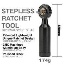 PROPER WORKS Bike Portable Ratchet Repair Stepless 13 function mini Tools wrench