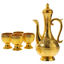 1Set Offering Cup Buddhist Worship Cup Worship Cup Wine Kettle Offering Supplies