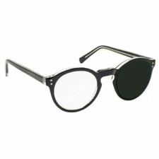 2.5X / 10 Diopter Magnifying Reading Glasses: Right Eye - Black